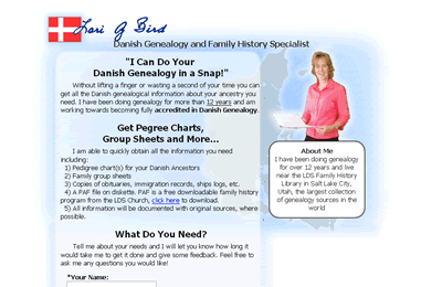 Lori G Bird Website
