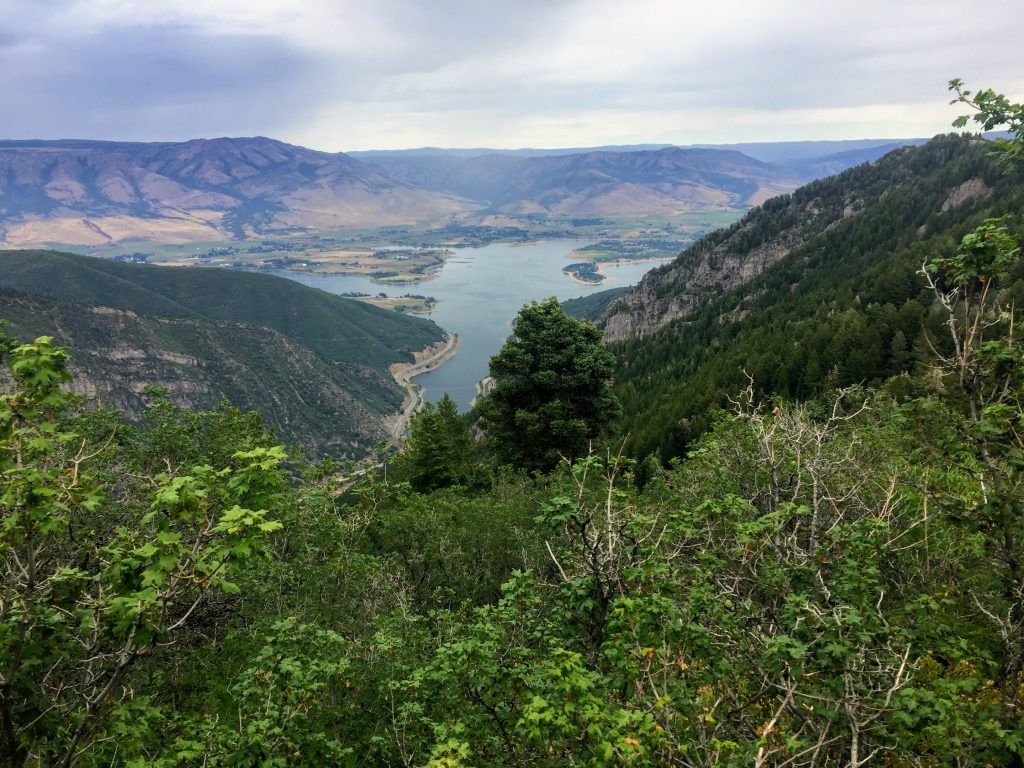 view from sandine peak trail